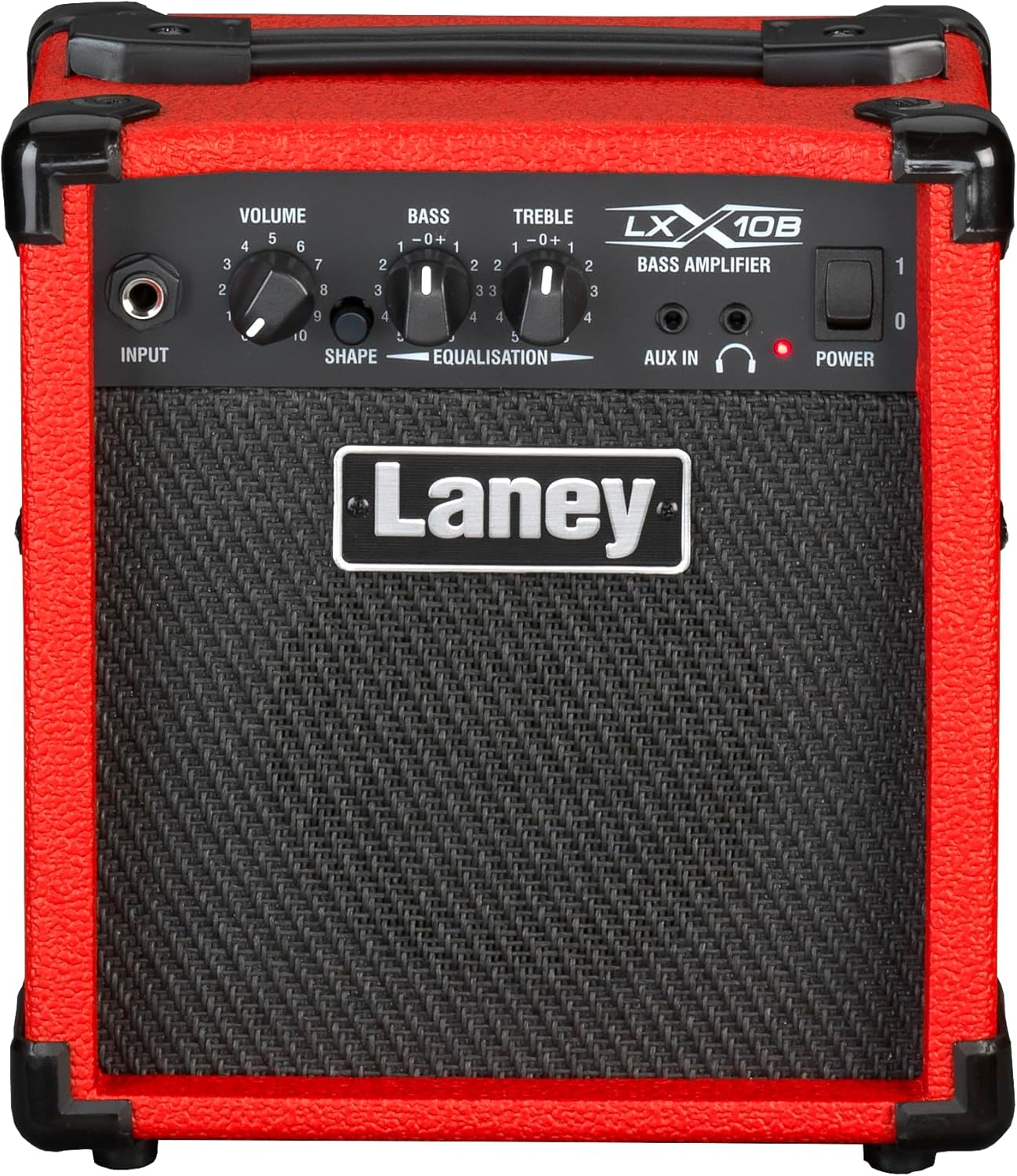 Laney LX10B LX Series - Bass Guitar Amp - 10 Watt - Red, LX10B-RED image number 6