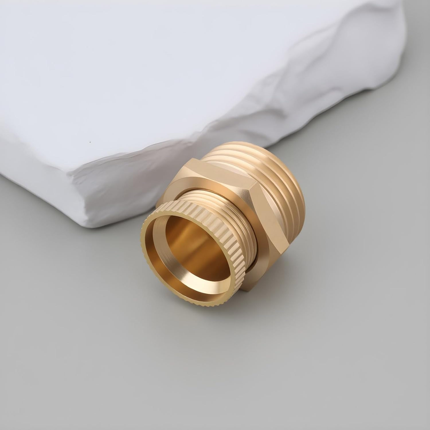 Create Idea 2Pcs PT1/2" Male Thread Air Compressor Drain Valve 20Mm Thread Brass