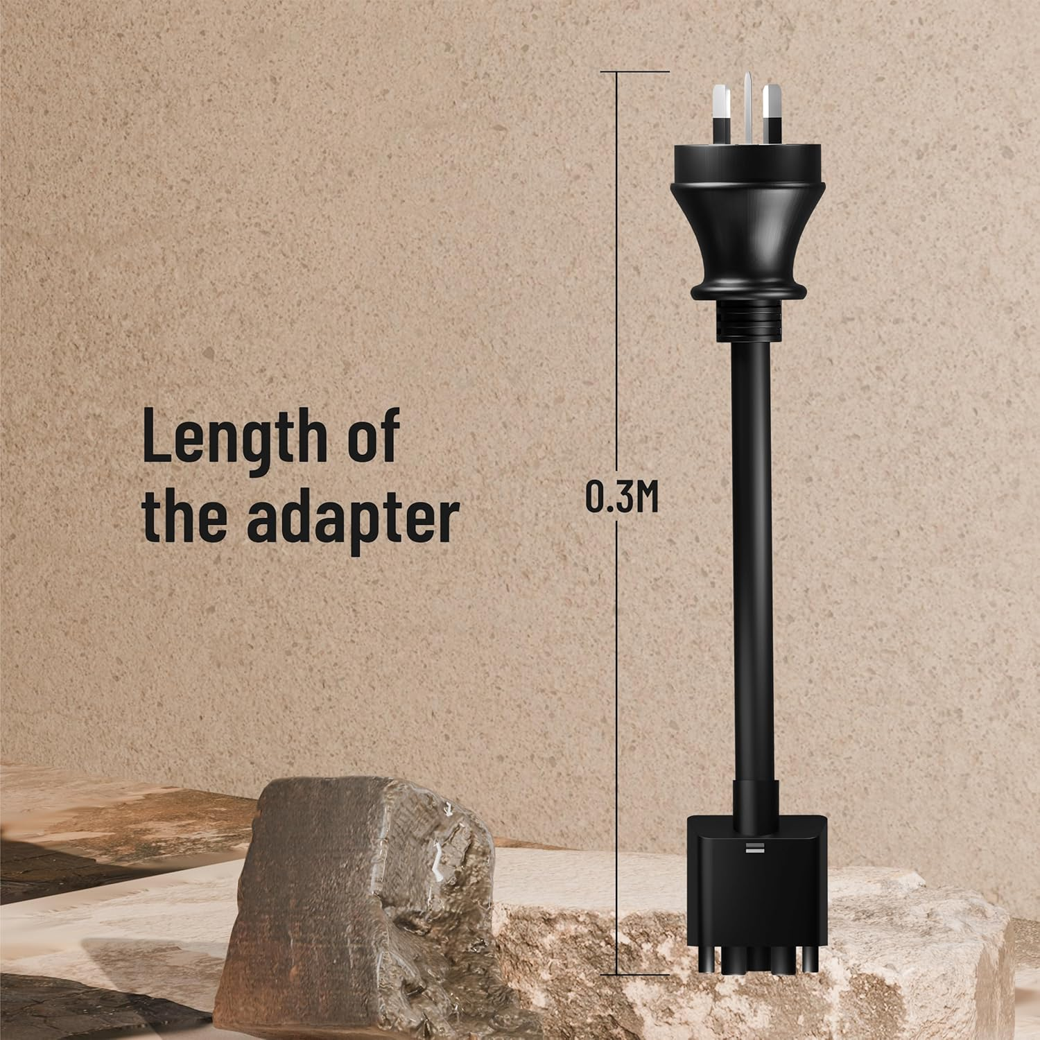 3 Pin to Tesla Adapter 240V 15A Tesla Mobile Connector Plug Gen 2 Mobile Charger Portable EV Charger Accessory Portable Charging