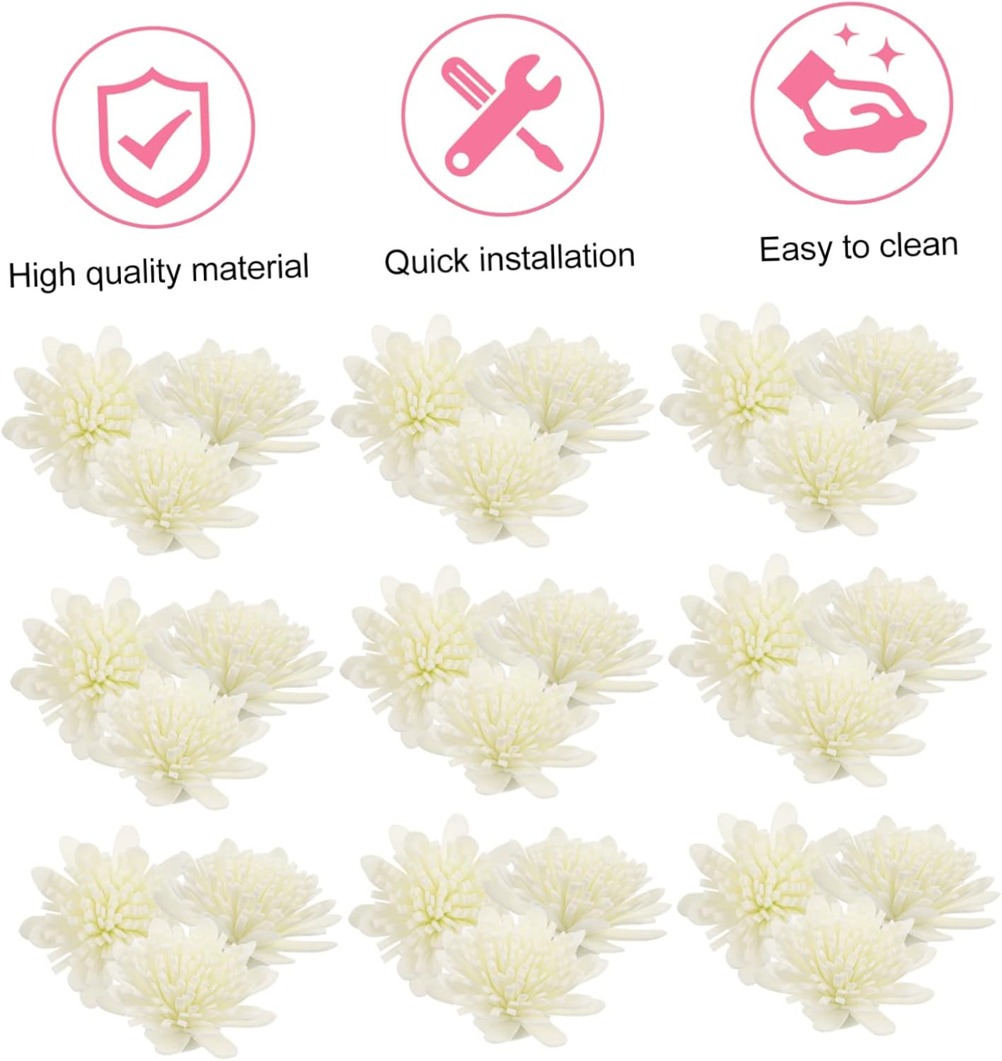 300Pcs Diffuser Flowers Aroma Chrysanthemum Scented Aroma Flowers Accessories for Home Office Aromatherapy Diffuser Scent image number 6