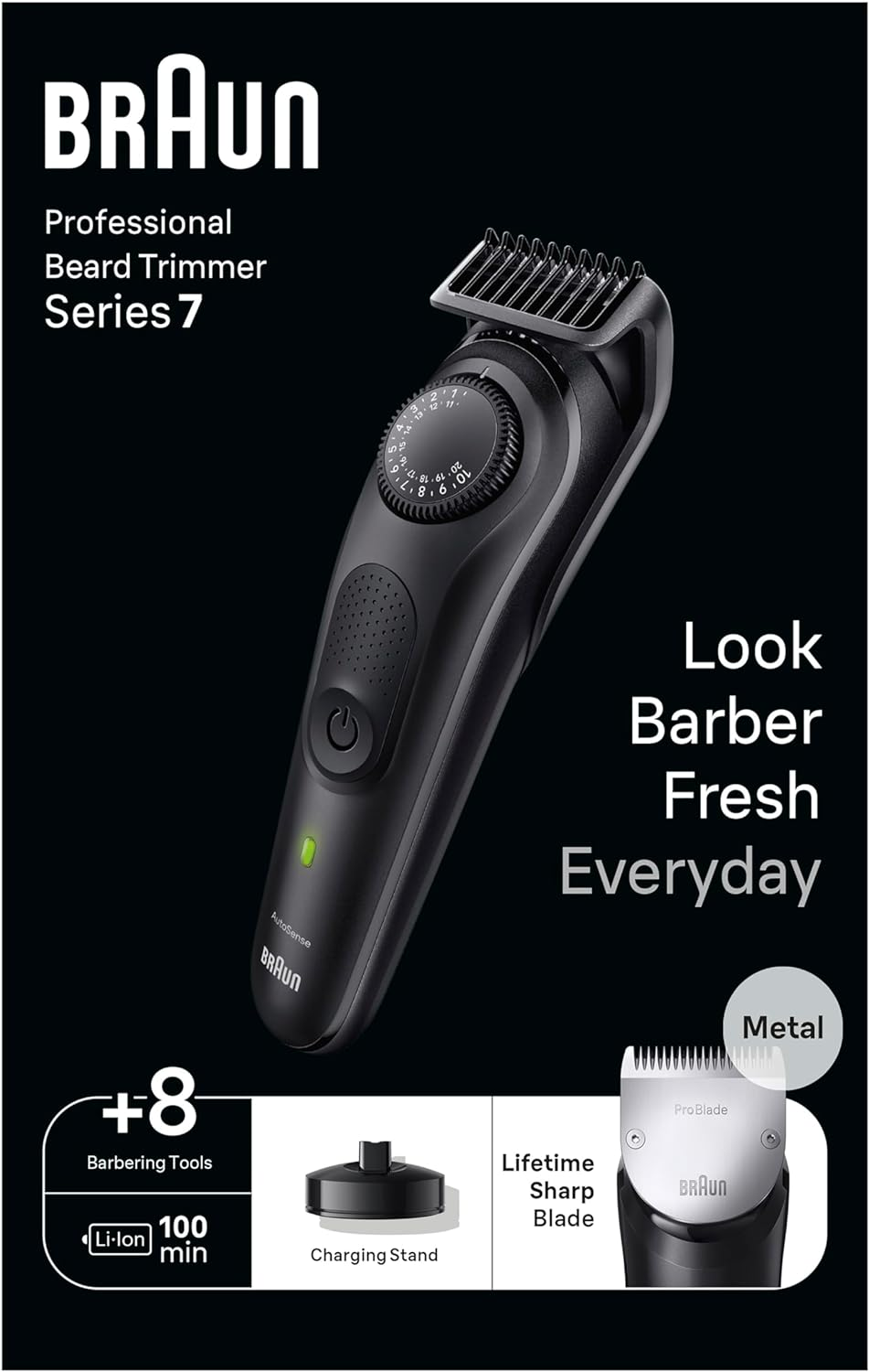 Braun BT7440 Series 7 Beard Trimmer image number 6