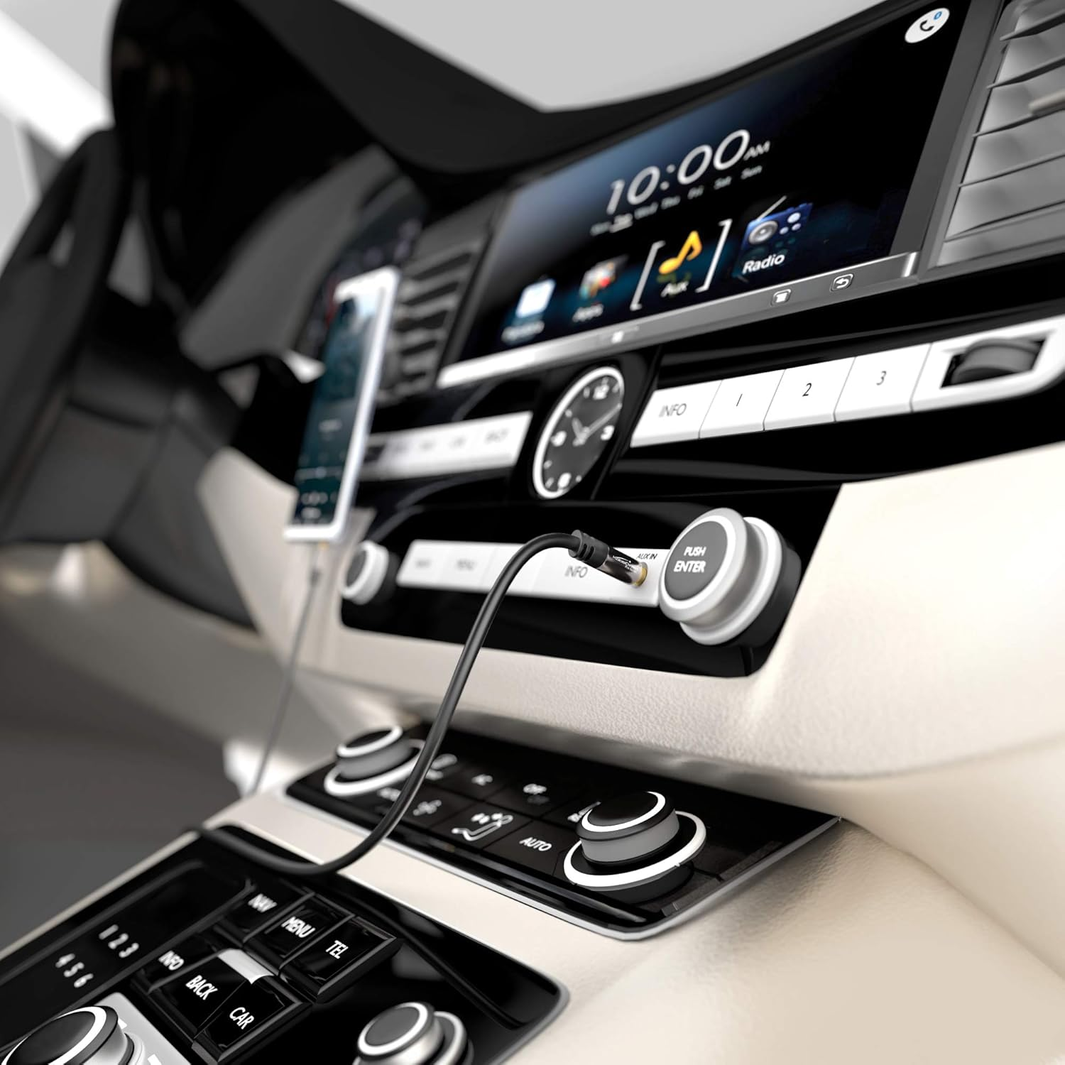 Kabeldirekt &ndash; Jack Cable, 3.5Mm Aux/Audio Cable &ndash; 10M &ndash; Available in 0.3M to 10M &ndash; Suitable for Headphones &ndash; Mobile Phone &ndash; PC & Laptop Audio &ndash; Car &ndash; Hifi &ndash; Stereo, Black image number 6