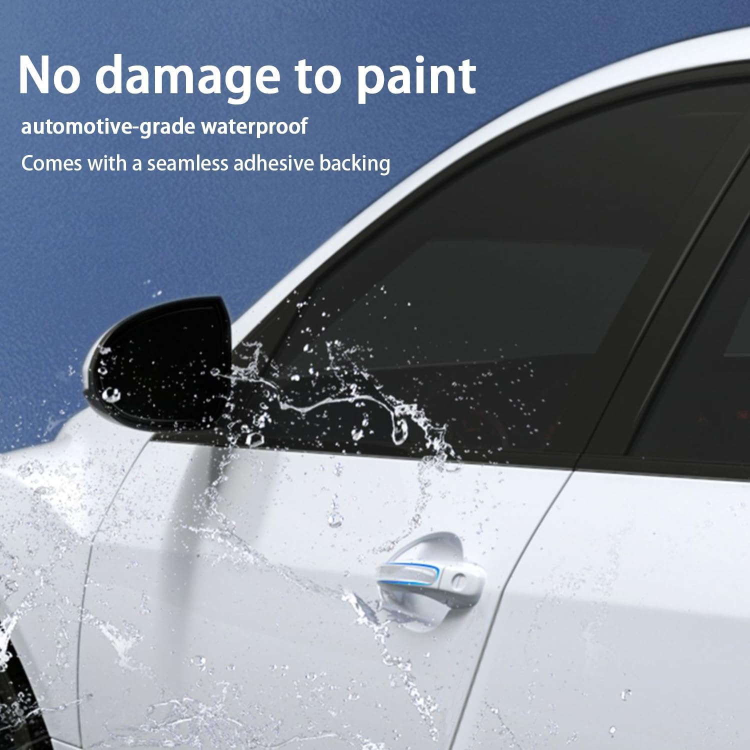 14Pcs Invisible Car Door Protector, Scratch-Resistant Transparent Waterproof Car Door Handle Protector, Protecting Paint from Daily Wear and Tear, Suitable for Most Cars image number 6