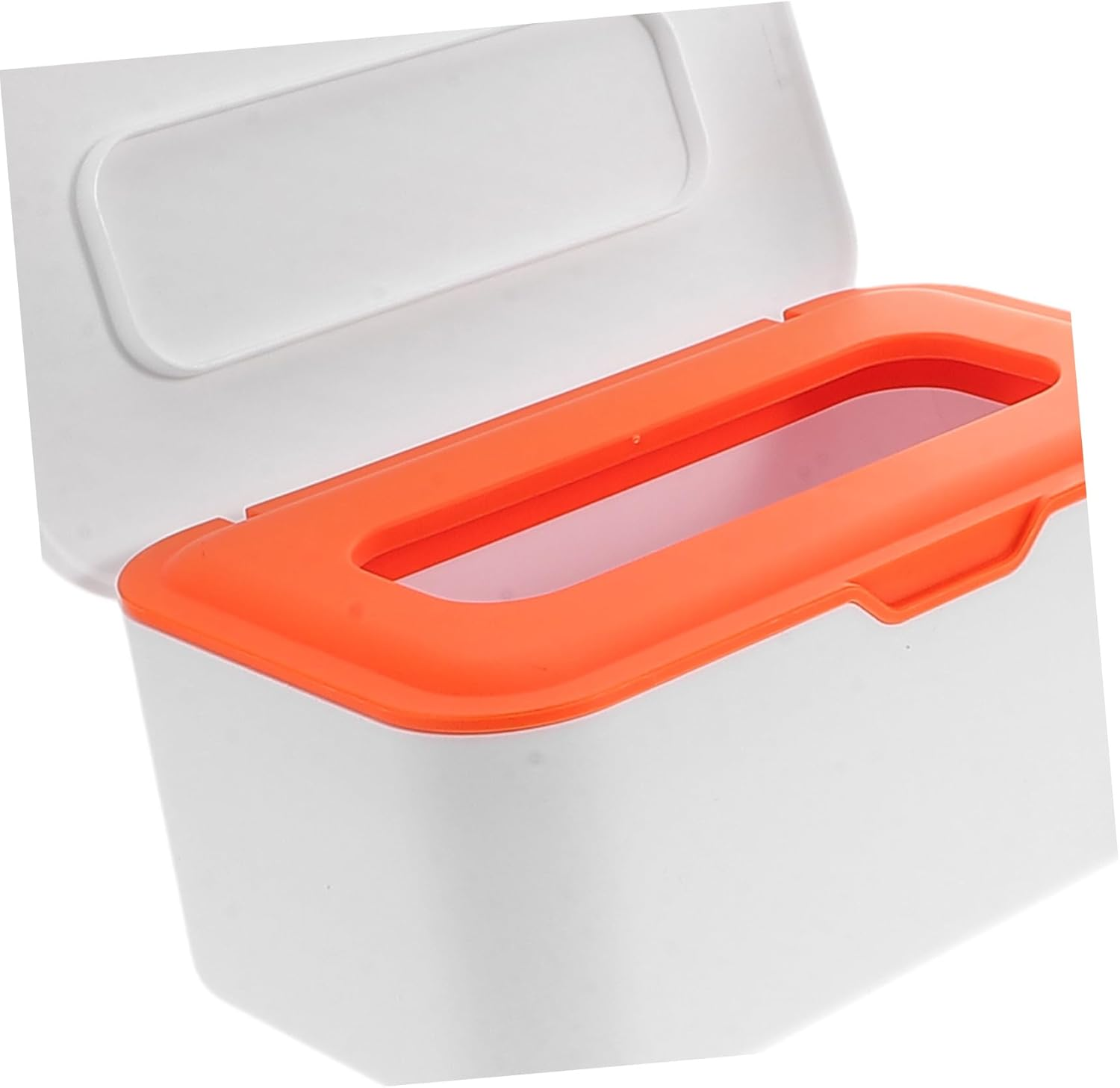 2Pcs Sleek Stylish Wipes Holder Dispenser Box Sealed Tissue Storage for Car Home Portable Travel Case image number 1