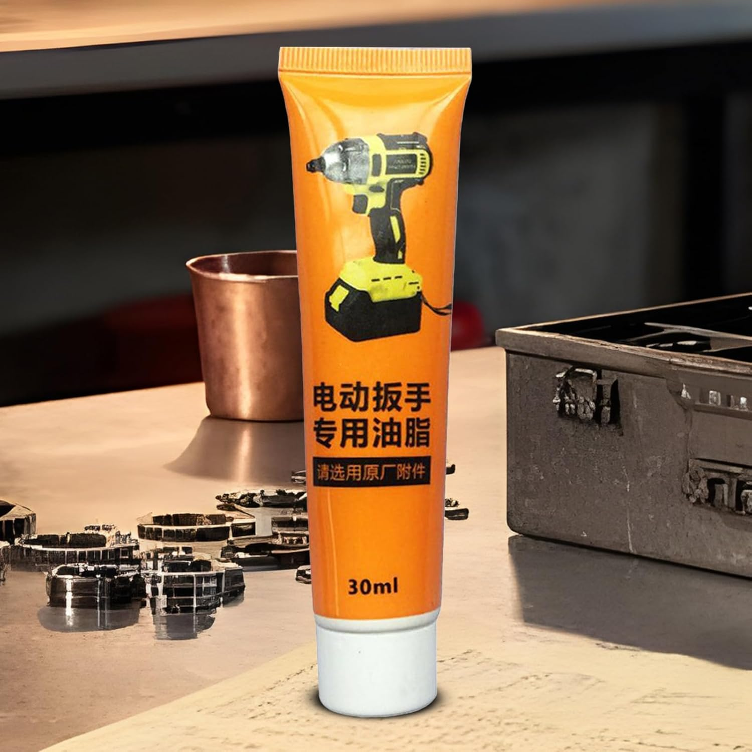 Electric Tool Gear Grease - Electric Spanner Lubricant,High Temperature Resistance Long-Lasting Multi-Purpose Lubricant for Home Men Pick Hammer Wrench image number 4