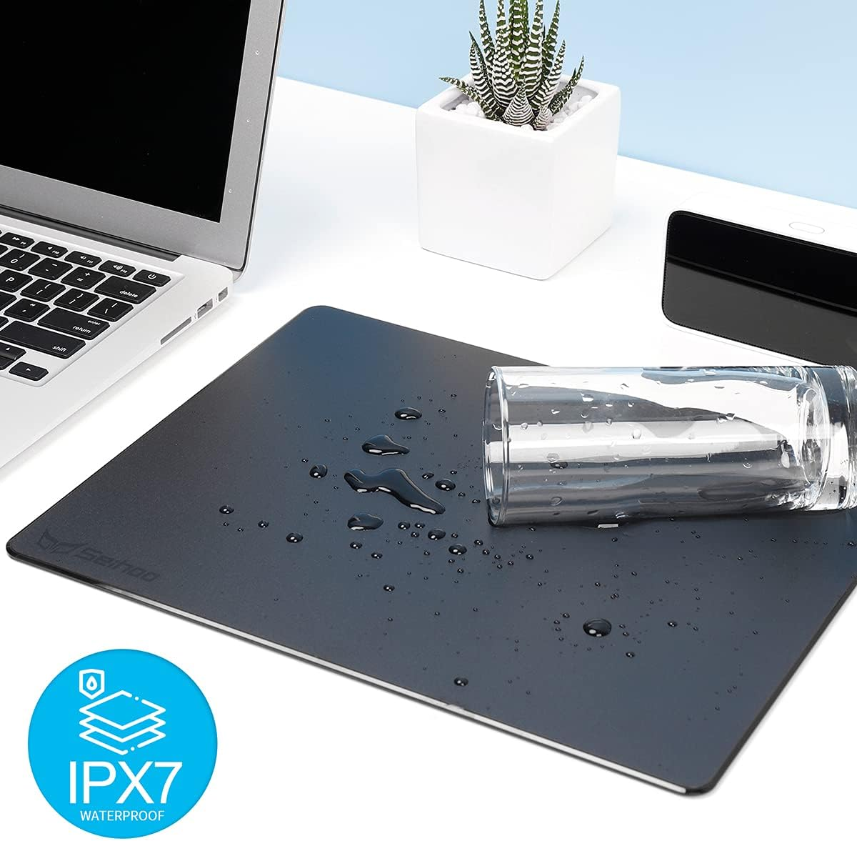 Plastic Resin Hard Mouse Pad Premium Esports Waterproof Ultra Smooth No Irritating Smell Environment Fast and Accurate Control for Office and Gaming Laptop(11.81X9.45In)