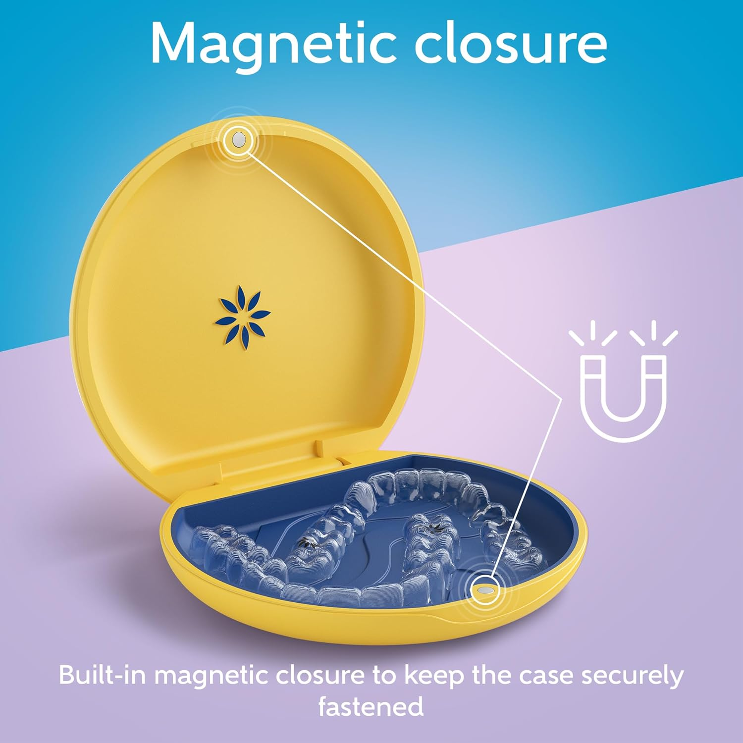 Invisalign&trade; Aligner and Retainer Case ("Say Cheese" Emoji) image number 6