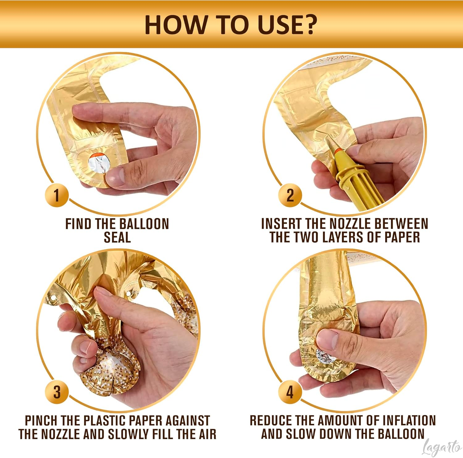 3 Pcs Crown Balloons Gold Foil - Crown Shape Balloons Halloween Decoration Foil Christmas Balloons - Anniversary Balloons Princess Birthday Decorations Happy Birthday Balloon Party Supplies LIGHTNIN image number 6