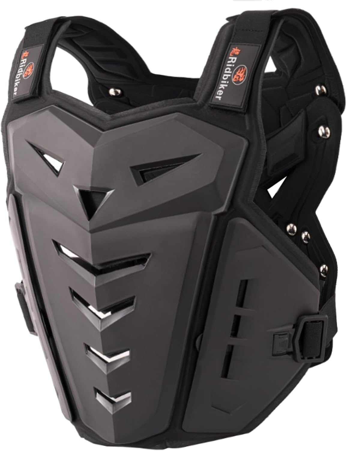 Motorcycle Body Armor Vest Dirt Bike Chest Back Protector Motocross Gear, for Adult Powersports Protective Gear image number 6