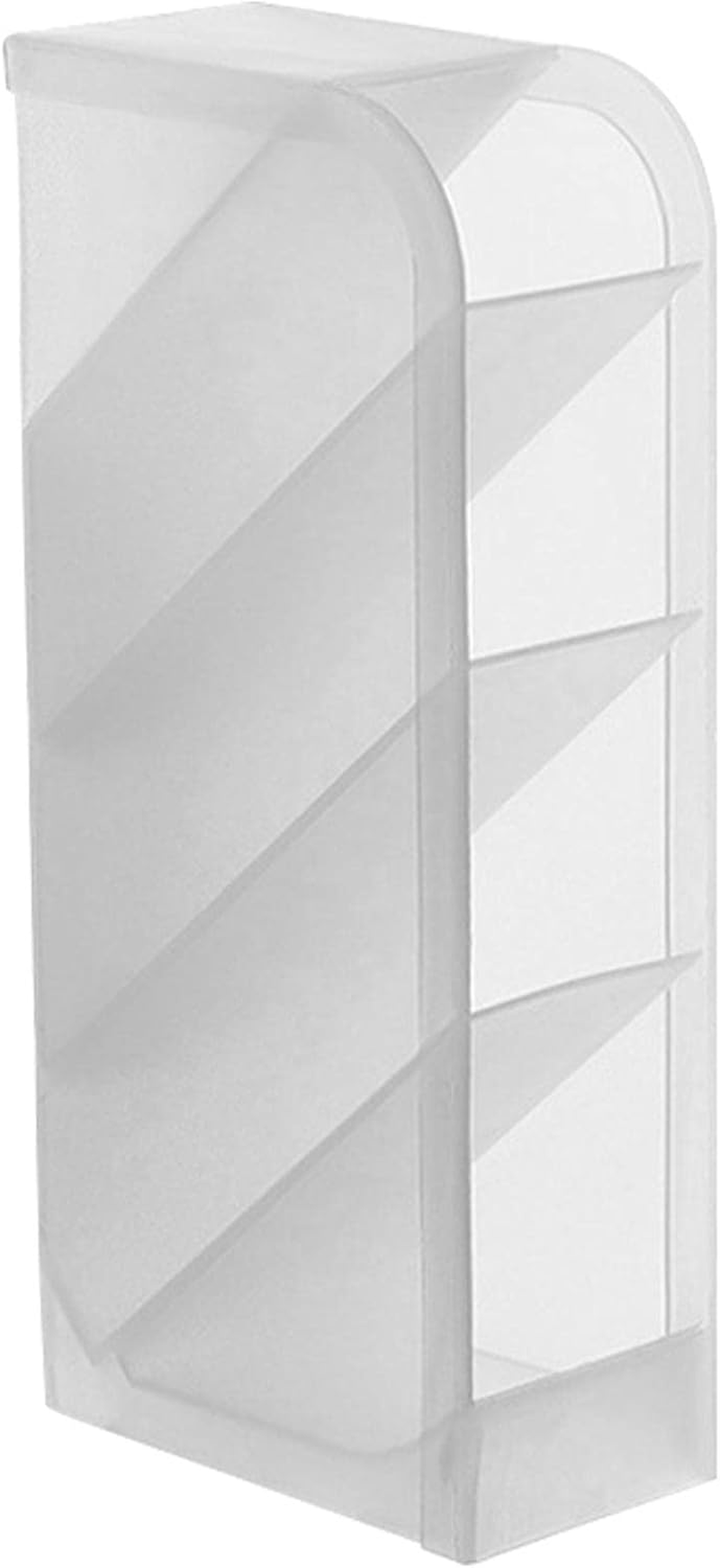 Pen Organizer | Pencil Holder | Desk Supplies Organisers | Art Marker Storage Rack | Watercolour Brushes Stand | Translucent Slanted Pen Storage | Mesh Desk Tidy for School and Office | Desk Organizer image number 4