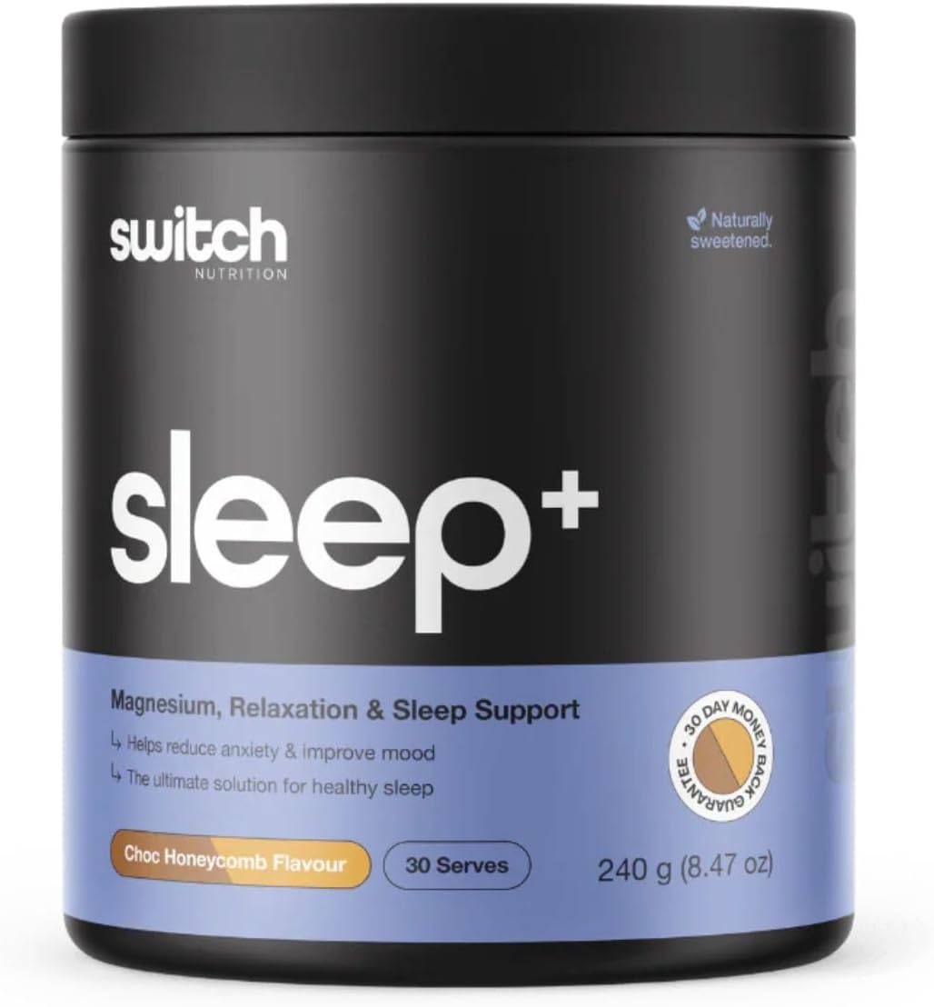 Switch Nutrition Sleep+ Choc Honeycomb 30 Serves 240Gm