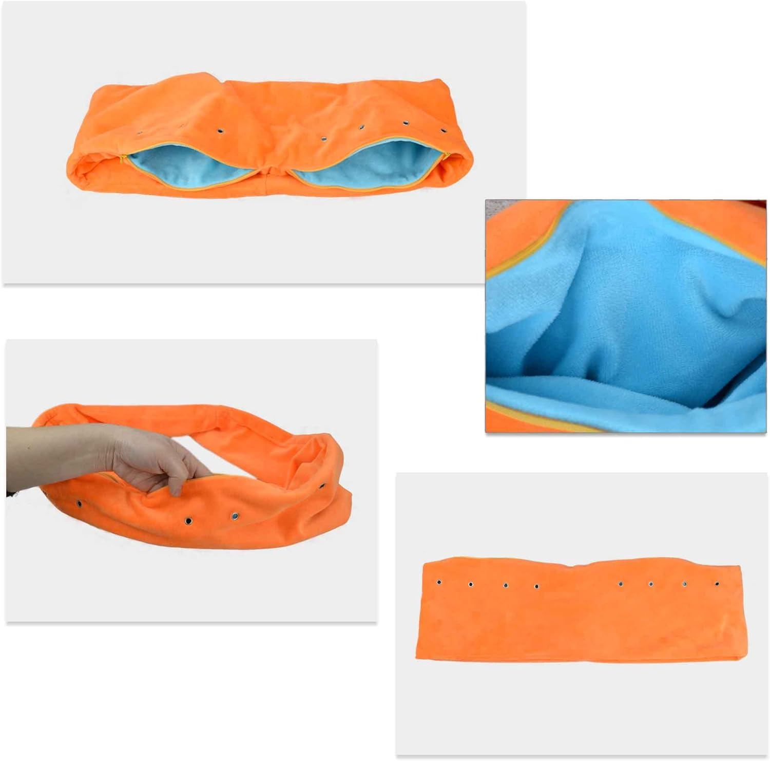 Sugar Glider Bonding Scarf Carry Pouch Travel Sling Carrier for Sugar Glider Hedgehogs Guinea Pigs Ferrets Anti-Anxiety Interactive Play Pouch image number 2