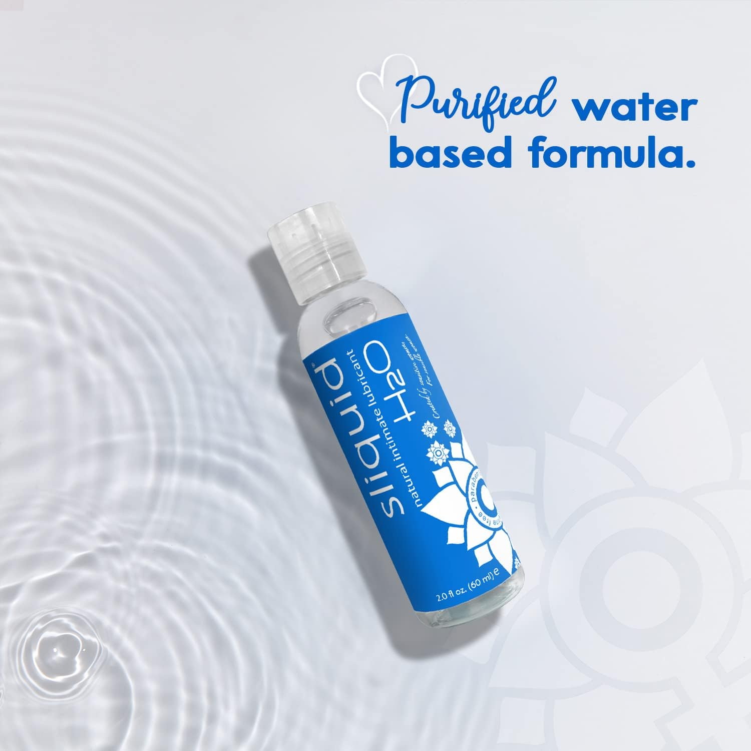 Sliquid Lubricants H2O Naturals Water Based Intimate Lubricant, 2 Fluid Ounce, 60 Ml (Pack of 1) image number 2