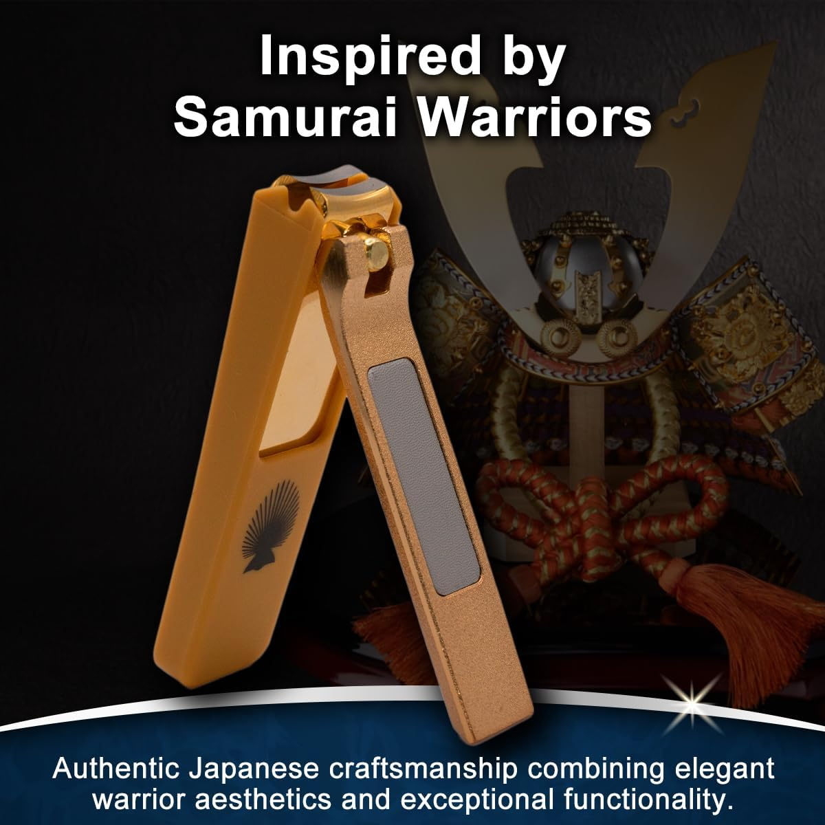 TIWAWA Seki Premium Japanese Nail Clippers | Stainless Steel Nail Cutter | Made in Seki, Japan (Oda Nobunaga)