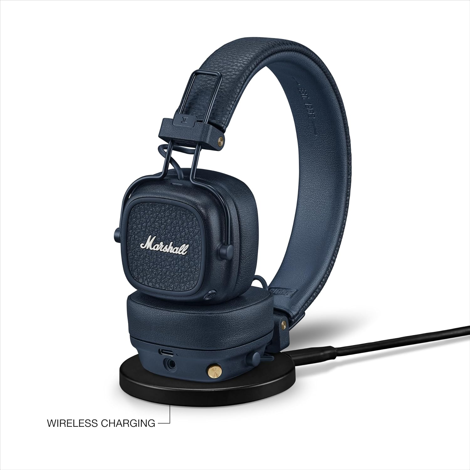 Marshall Major V On-Ear Bluetooth Headphones - Midnight Blue image number 5
