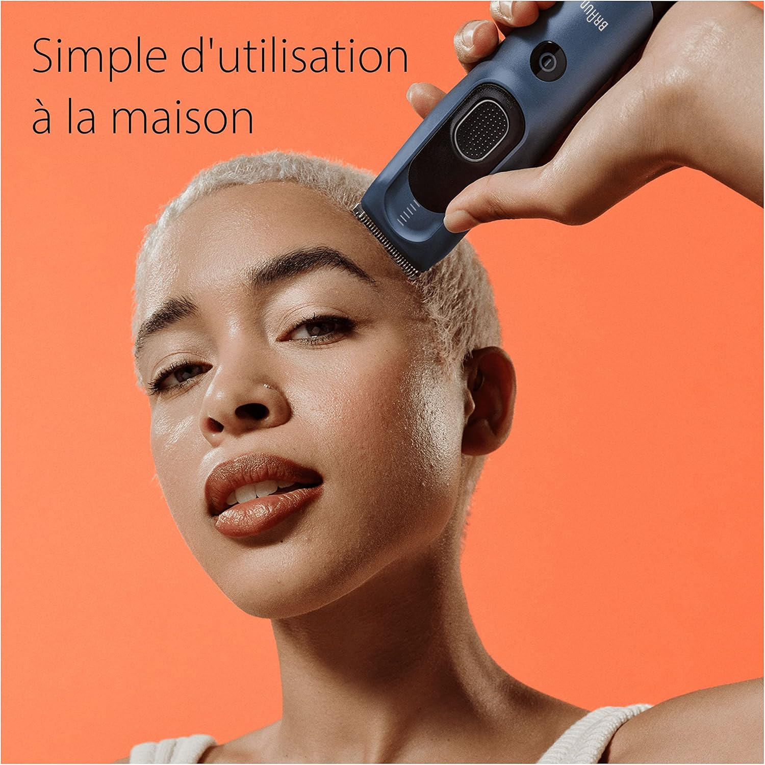 Braun HC5350 Men'S Hair Clipper, Hair Cutting at Home, 17 Length Settings, 2 Comb Attachments, 50 Minutes Nimh Battery Life image number 4