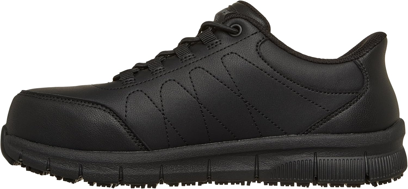 Skechers Women'S Steel Toe Resistant Nampa Athletic Hands Free Slip Ins Industrial Shoe image number 1