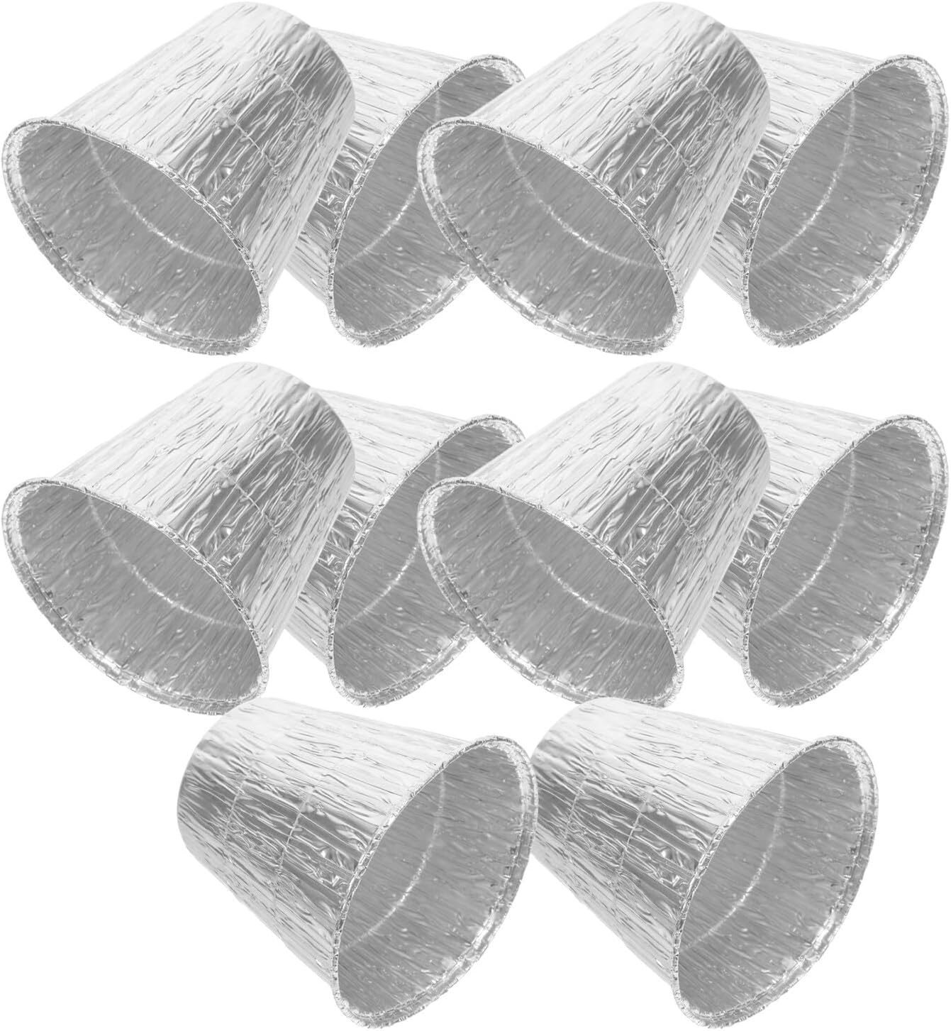 ARTIBETTER 10Pcs Disposable Aluminum Foil Liners for Grease Buckets BBQ Grill Accessories Large for Easy Cleanup Compatible with Grills and Smokers for Grilling Baking Steaming image number 6