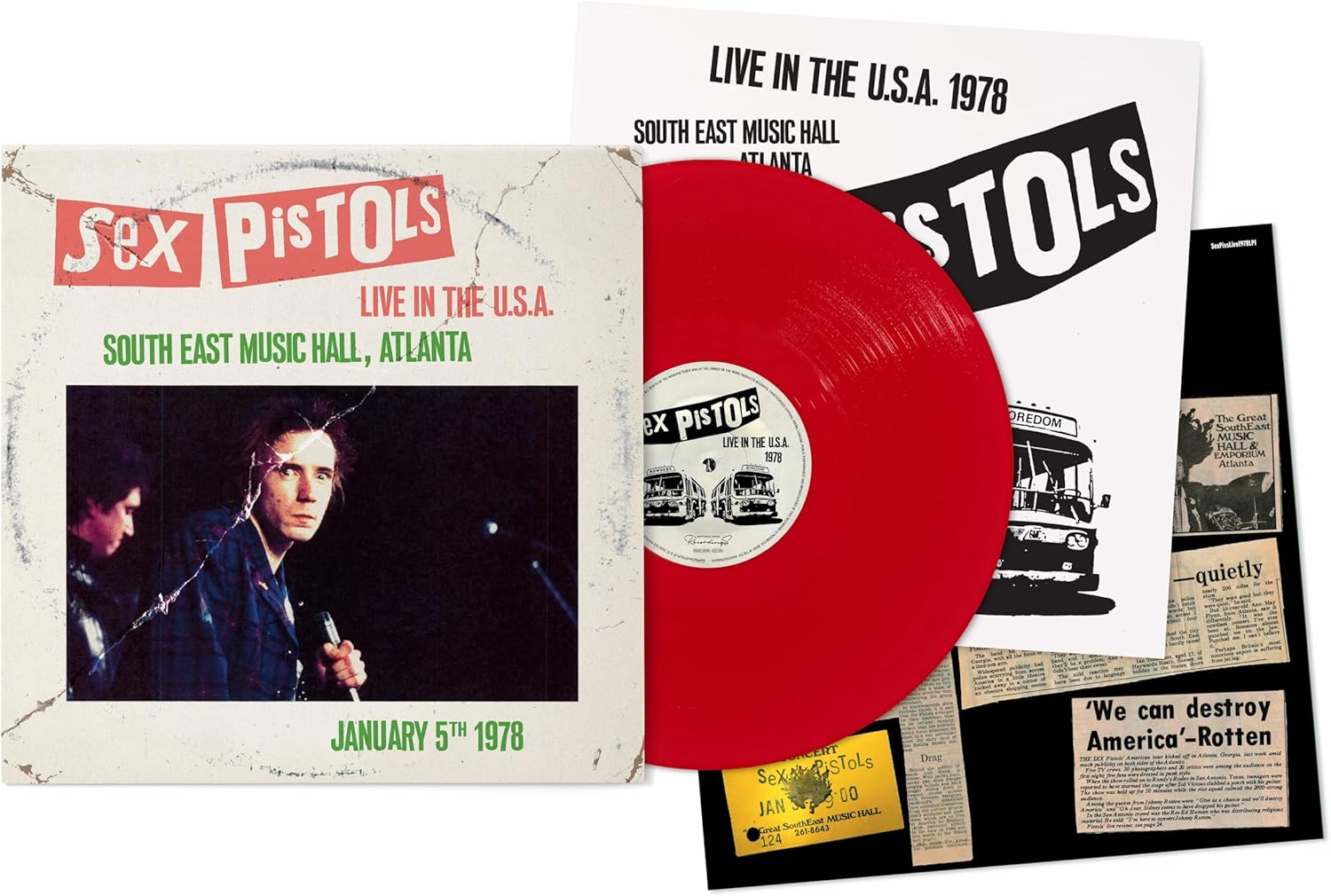 Live in the U.S.A. 1978 - South East Music Hall, Atlanta [Red LP]