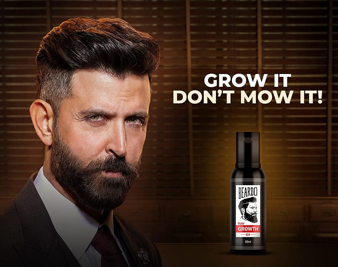 Beardo Beard & Hair Growth Oil (50Ml) and Hair Serum (50Ml) image number 2