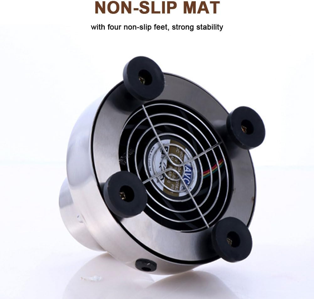 Multifunctional Coffee Smoke Extractor, Electric Coffee Bean Roaster Puff Drawer with Adjustable Camber, Coffee Machine Cleaning Set for Home Kitchen Office image number 3