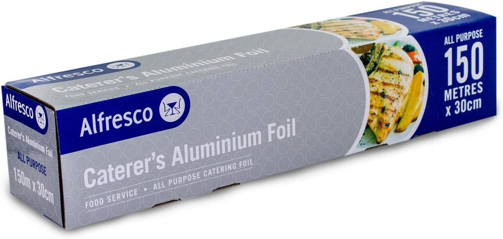 Alfresco Catering All Purpose Foil, 150 Metre Length X 44 Cm Width image number 1