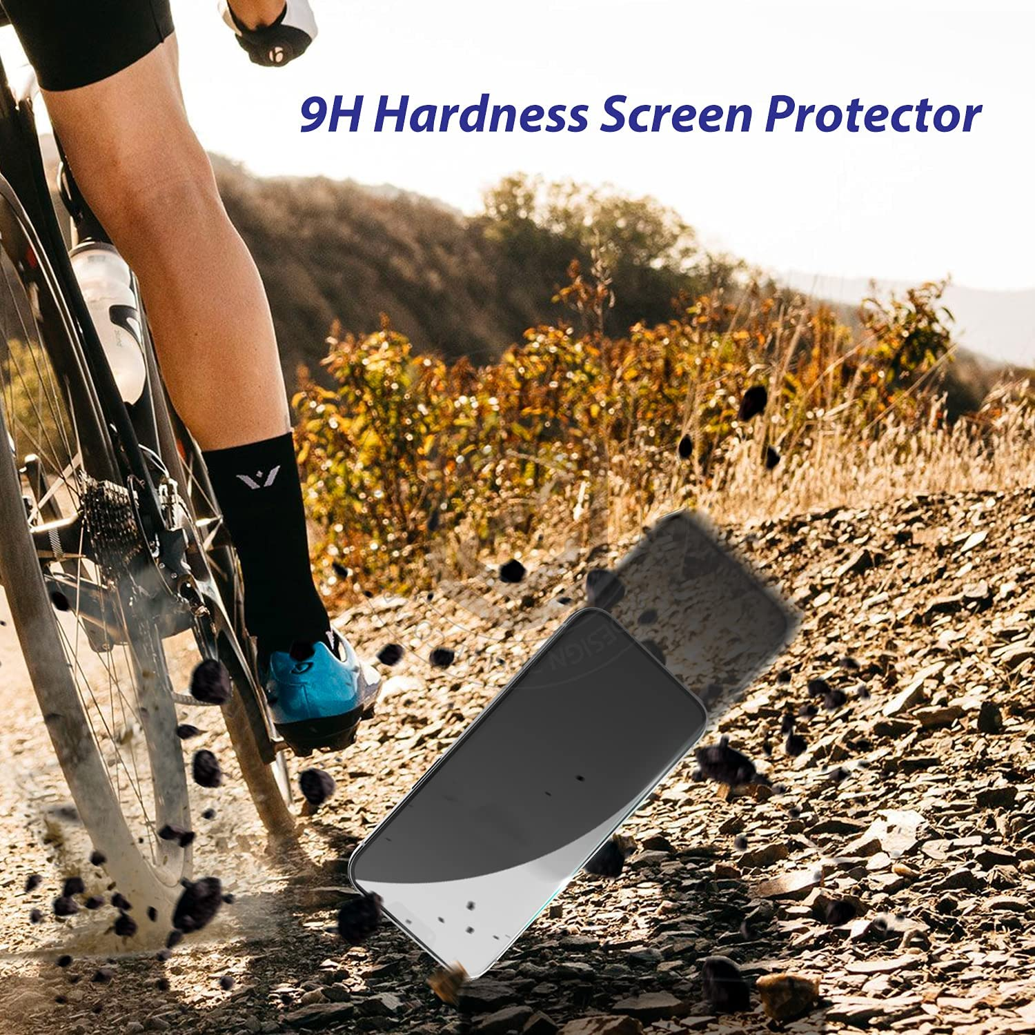 [2 Pack] ZUSLAB Screen Protector for Apple Iphone 16E / 14/13 Pro / 13 Tempered Glass Film Case Friendly 9H Hardness - Clear image number 1