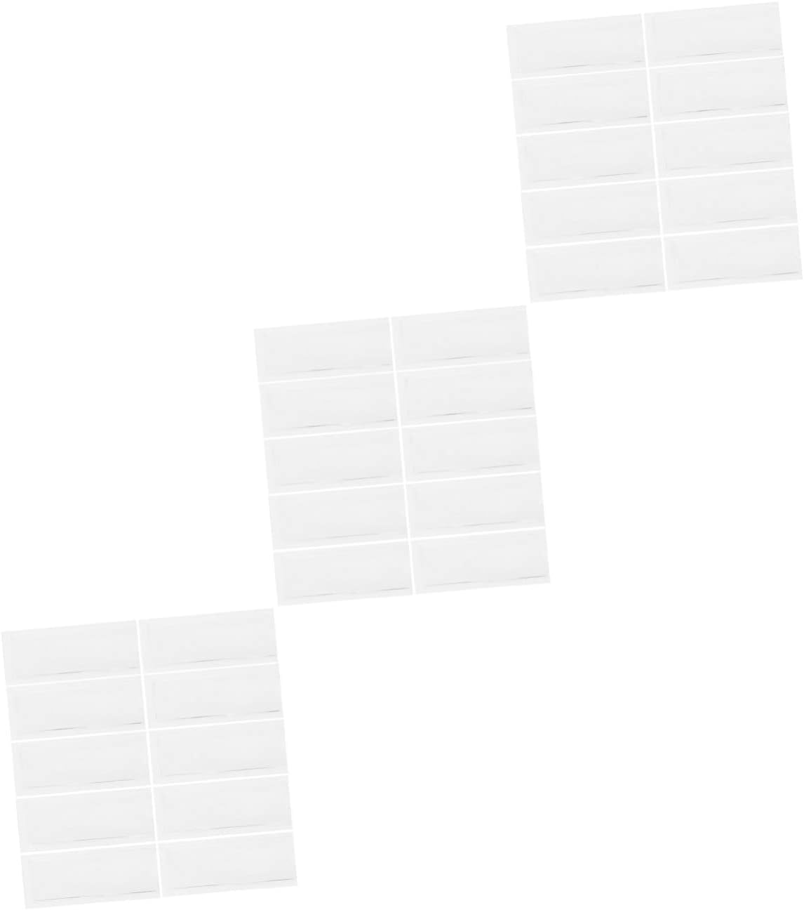 STOBOK 90Pcs Self-Adhesive TCG Sleeves Card Holders Passport Pouch Material Card Pouches for Trading Storage image number 6