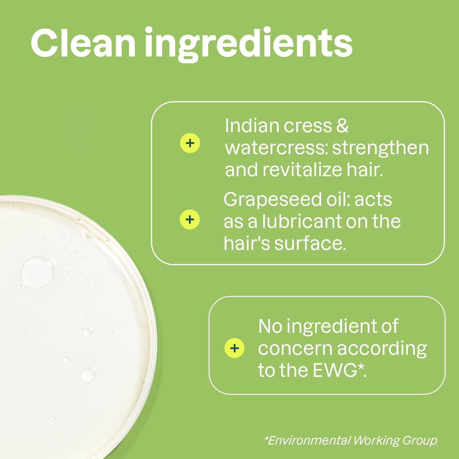 ATTITUDE Nourishing Hair Shampoo, EWG Verified, for Dry and Damaged Hair, Naturally Derived Ingredients, Vegan and Plant Based, Grapeseed Oil and Olive Leaves, 16 Fl Oz image number 4