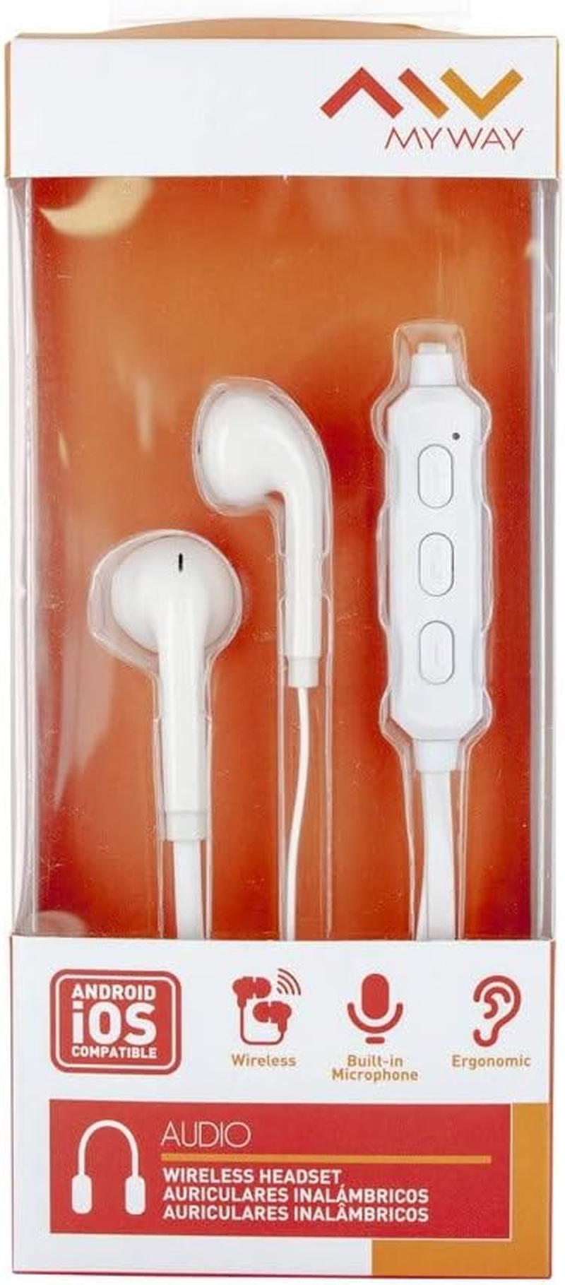 My Way Mwhph0023 &ndash; Stereo Headphones, White