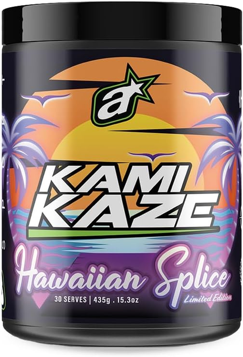 Kamikaze Pre Workout | High Energy Pumps | 30 Serves (Rainbow Gummy)