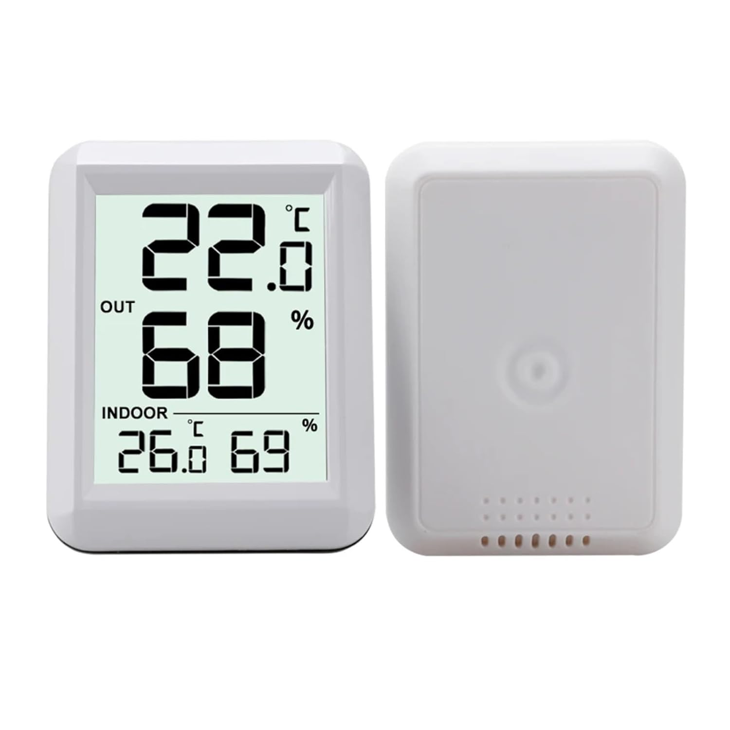 FT0423 Digital LCD Wireless Thermometer Hygrometer Transmitter Sesnor Home Temperature Humidity Monitor Meter Weather Station image number 3