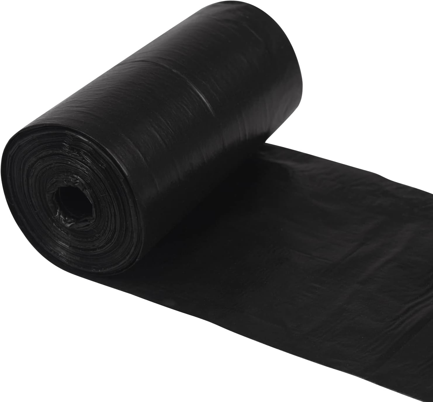 Pack of 80 Plastic Bags for Cat Litter, Easy Resealable Clean to Keep, Pack of 80 Bags, Black - Green Plastic Bag image number 2