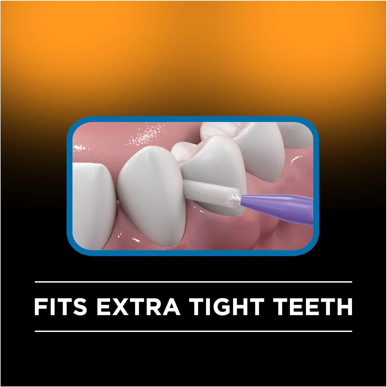 Dentek Slim Brush Interdental Cleaners | Brushes between Teeth | Extra Tight Teeth | Mouthwash Blast Flavor | 32 Count (Packaging May Vary) image number 2