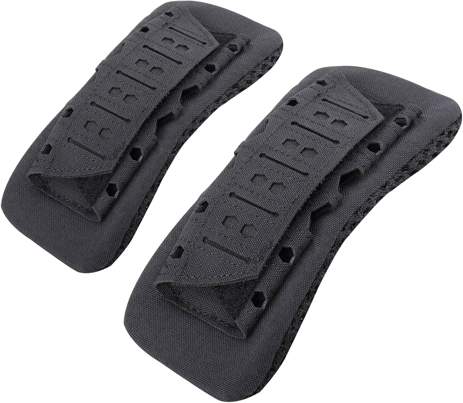 Sekonow 2 Pack Shoulder Strap Pad for Tactical Vest, Breathable Backpack Strap Pads Bag Strap Soft Mesh Cushion Pads for Plate Carrier, Chest Rig, Sling Bag, Duffle Bag