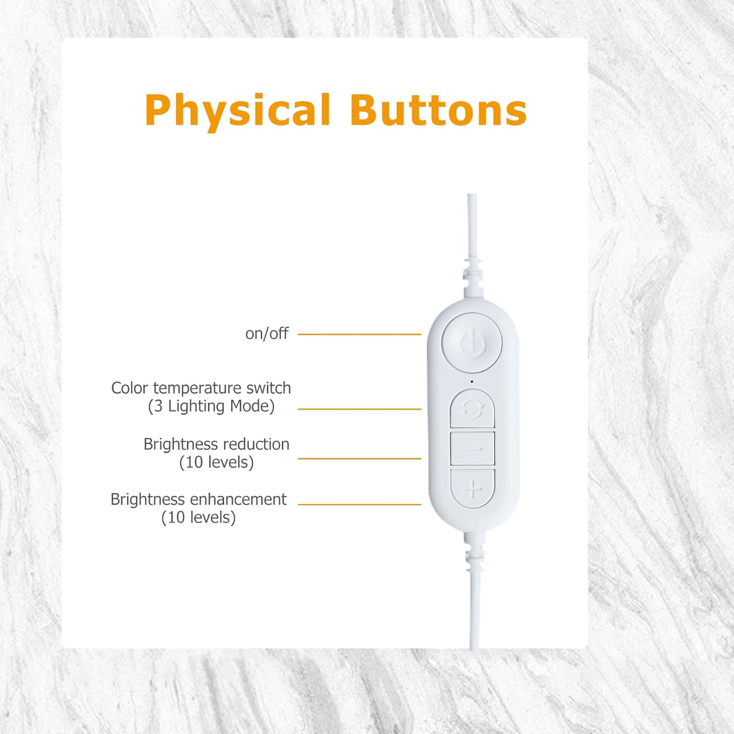 SAILESI Half Moon Light for Nail Desk, 29In 38W Foldable LED Lash Light with Phone Holder, Nail Tech Light with 3 Color Modes 10 Brightness, Nail Table Lamp for Beauty Eyelashes Tattoos Crafts, White image number 3