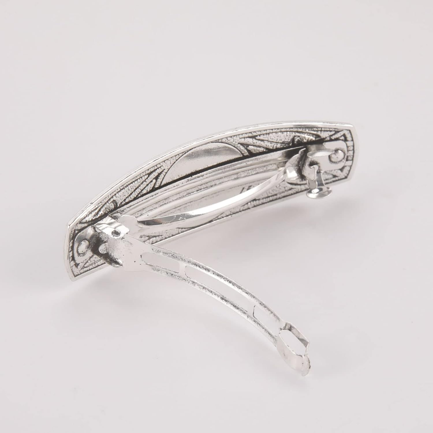 KKJOY Metal Celtic Knot Barrettes Vintage Two-Headed Dragon with Tree of Life Hair Clips Hand Crafted Spring Clip Hair Pin Headpieces Wedding Bridal Hair Accessories for Women Girls - Gold image number 2