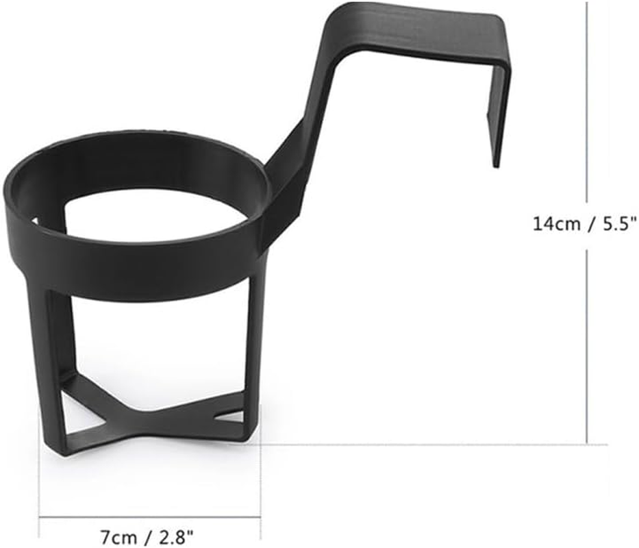 AIMALL 4PCS Universal Vehicle Car Truck Case Door Mount Drink Bottle Cup Holder Stand, Easy Installation, Fits Standard Cans and Bottles, Black image number 4
