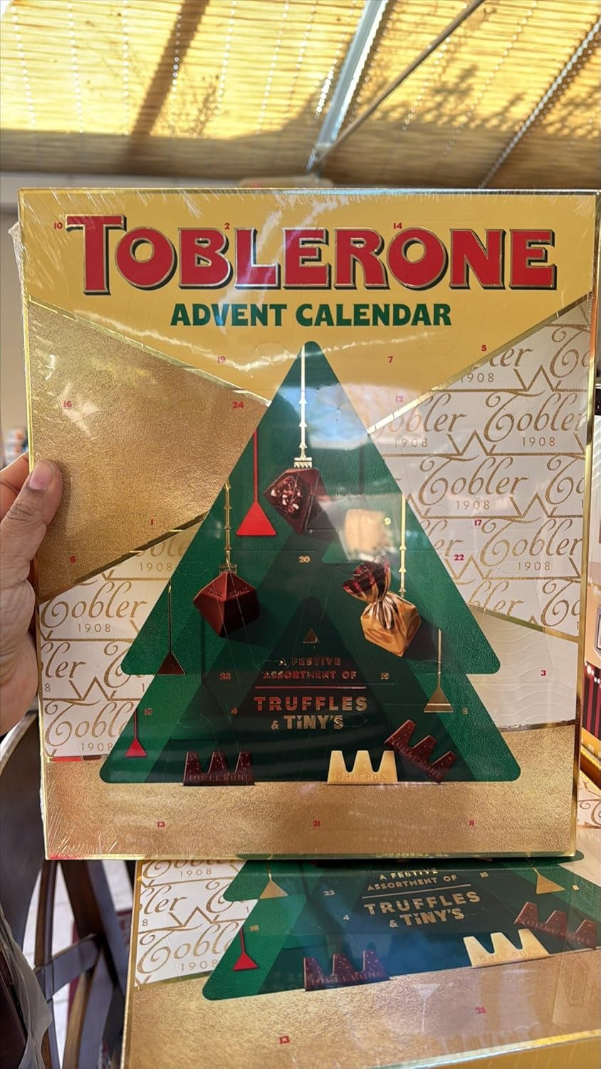 2024Toblerone Chocolate Xmas Advent Calendar 204G Christmas