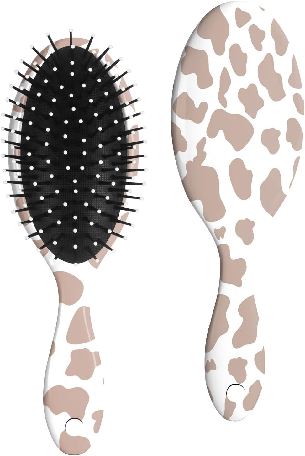 Gabraden Hair Brush,Detangling Hair Brush,Soft Bristles for Effortless Tangle Removal,Detangler Hairbrush for Women Men Boys Girls Wet Dry All Hair Types (Pink Bow)