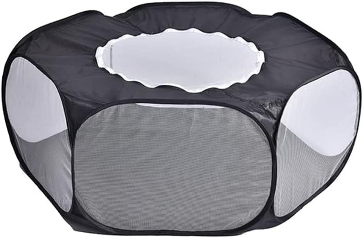 Foldable Pet Playpen Puppy Dog Cat Play Pen Kennels Cage Enclosure Tent Fence AU Blue image number 4