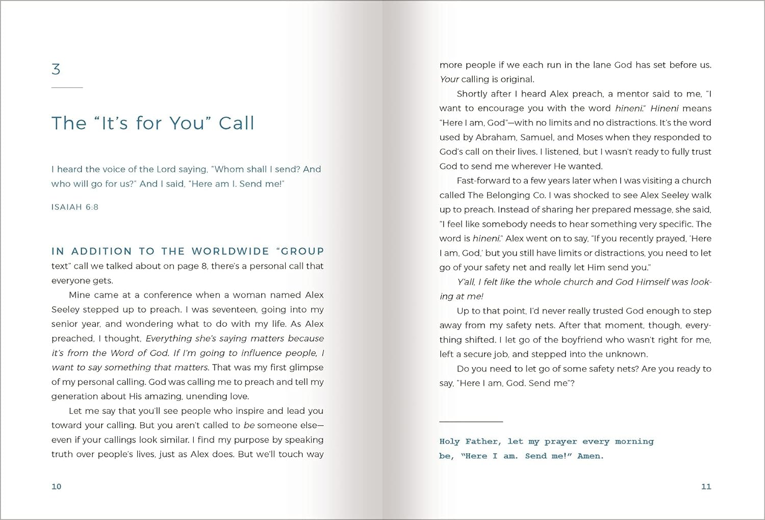 Live on Purpose: 100 Devotions for Letting Go of Fear and following God image number 5