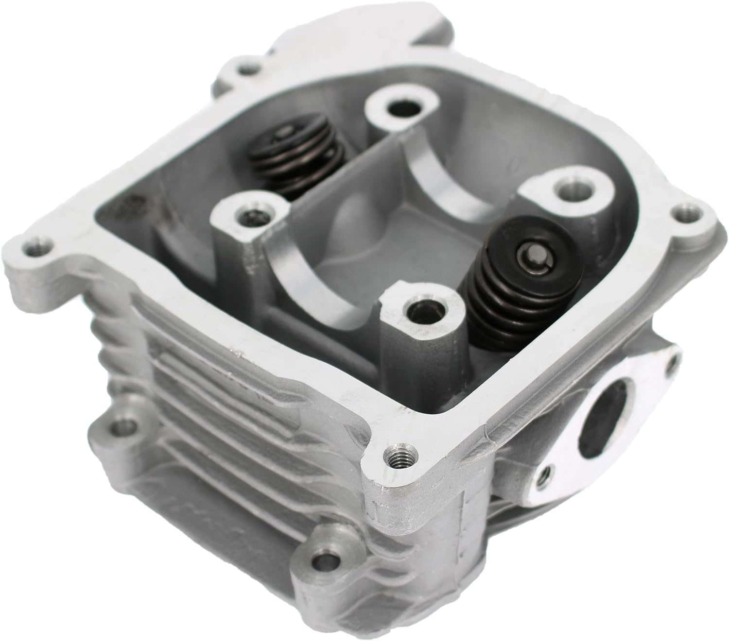 Glixal ATGT-52MM GY6 49Cc 50Cc to 105Cc Engine 52Mm Racing Cylinder Head Assy with Big Valves for 139QMB 139QMA Chinese Scooter Moped ATV Go Kart Quad (Non EGR, 23Mm Big Valve Type) image number 2