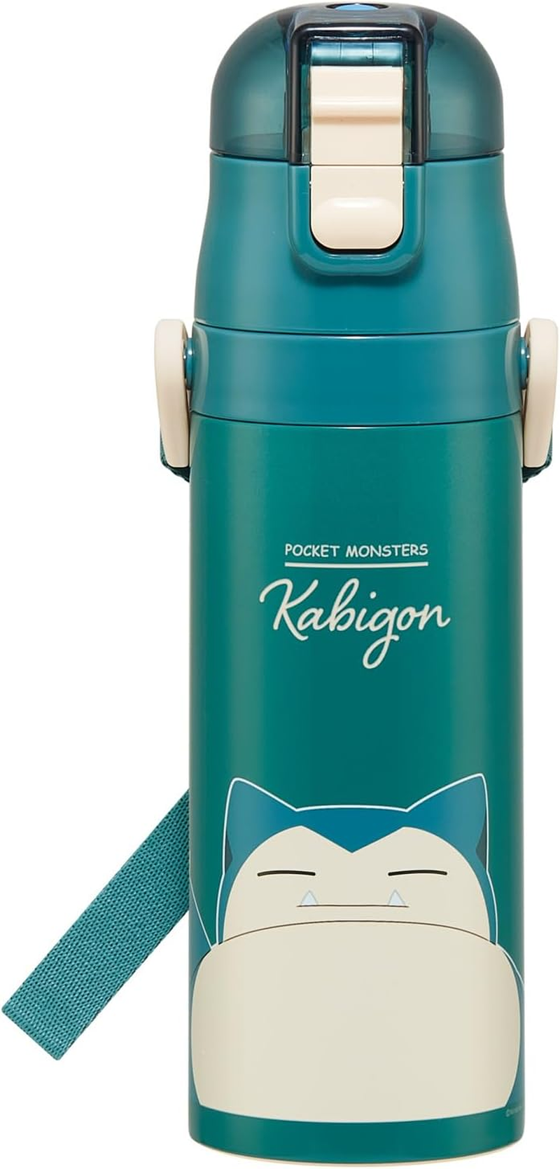 Skater SMBC4B Stainless Steel Mug Bottle, 11.8 Fl Oz (350 Ml), Insulated, Snorlus, 24 Pokemon image number 5
