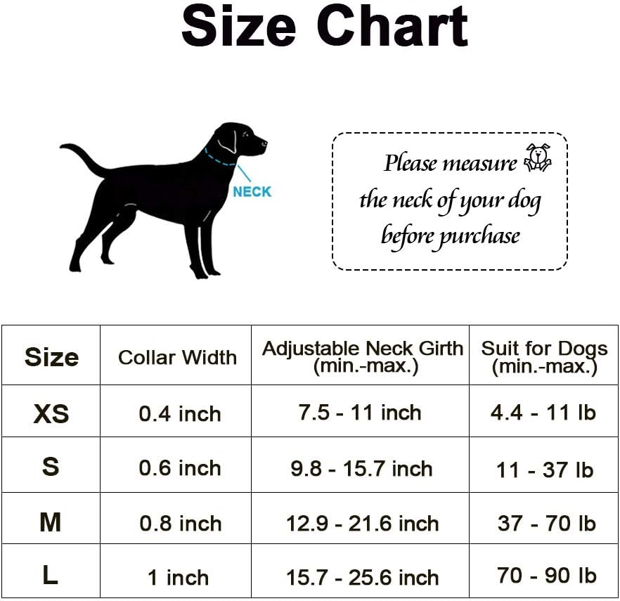 QQPETS Dog Collar Personalized Comfortable Adjustable Collars Large Big Dogs Outdoor Walking Running Training (L, Plaid) image number 6