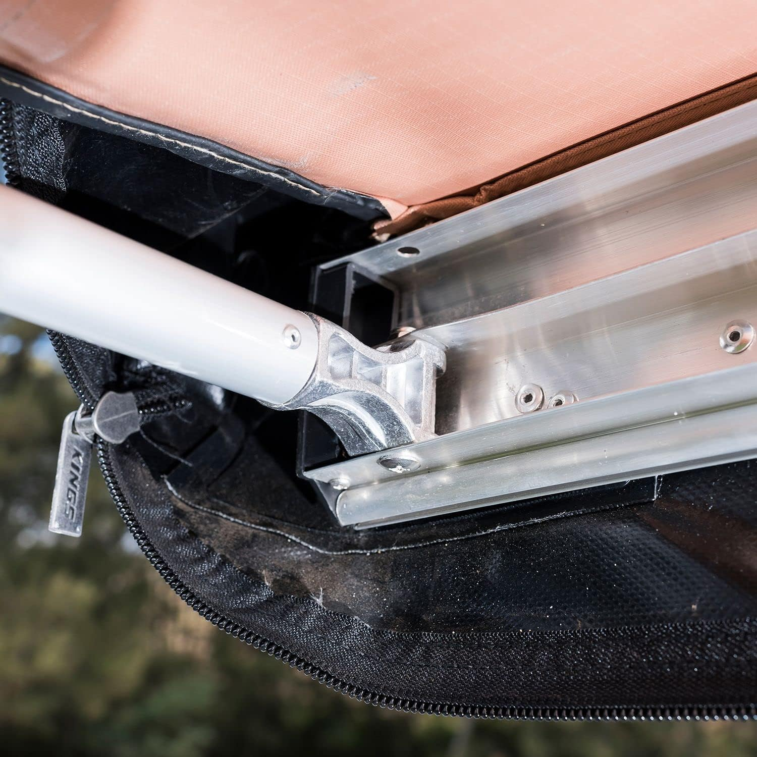 Adventure Kings Side Awning 2X3M for All Vehicles+ Awning Mounting Brackets Pair image number 6