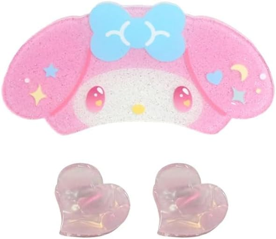 Morimoto Sangyo RM-8493 Mini Hair Clip Set, Sanrio My Melody H1.8 X W3.5 X D1.6 Inches (4.5 X 9 X 4 Cm)