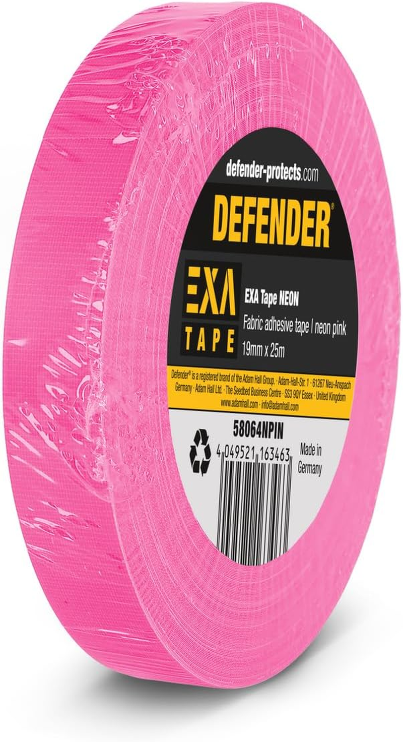 Ah Accessories Gaffer Duct Tape, 19 Mm X 25 M Neon Pink image number 2