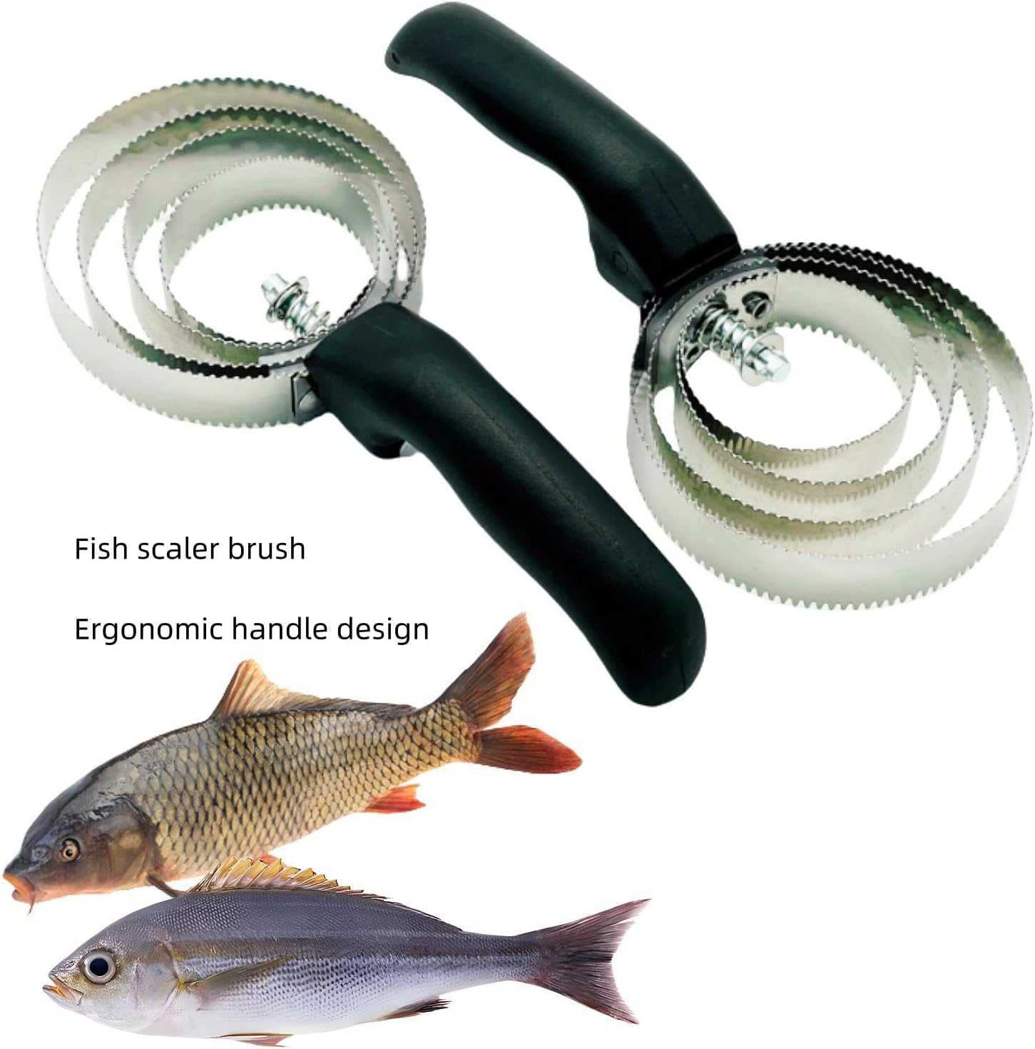 2Pcs Stainless Steel Curry Comb Horse Brush 4 Rings Rubber Horse Curry Comb for Cow Sheep Dog Goat Horse Brush Supplies