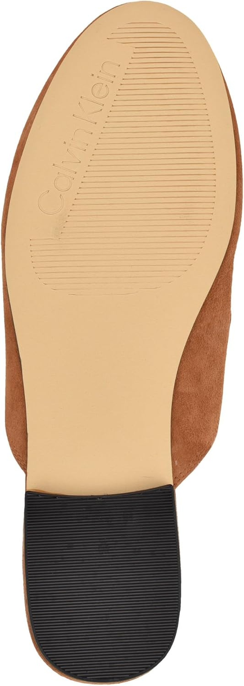 Calvin Klein Womens Sidollmule, Medium Natural 102, 9 image number 2